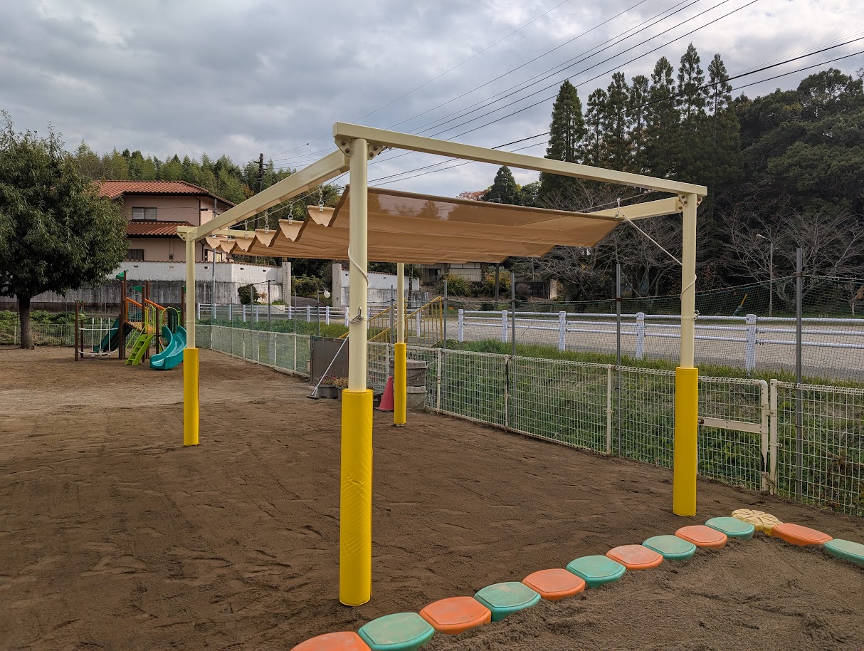 シェード設置工事 施工事例2