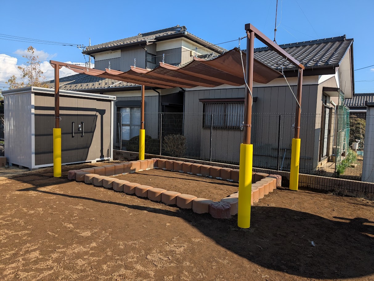 シェード設置工事 施工事例5